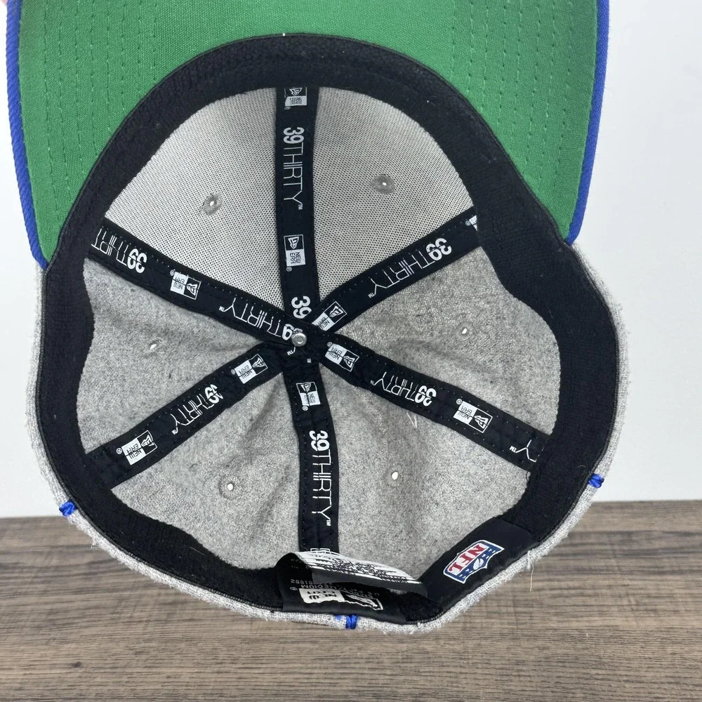 New York Giants Hat‎ Cap Fitted Mens Medium Gray NFL Football 39THIRTY New Era - Picture 6 of 7